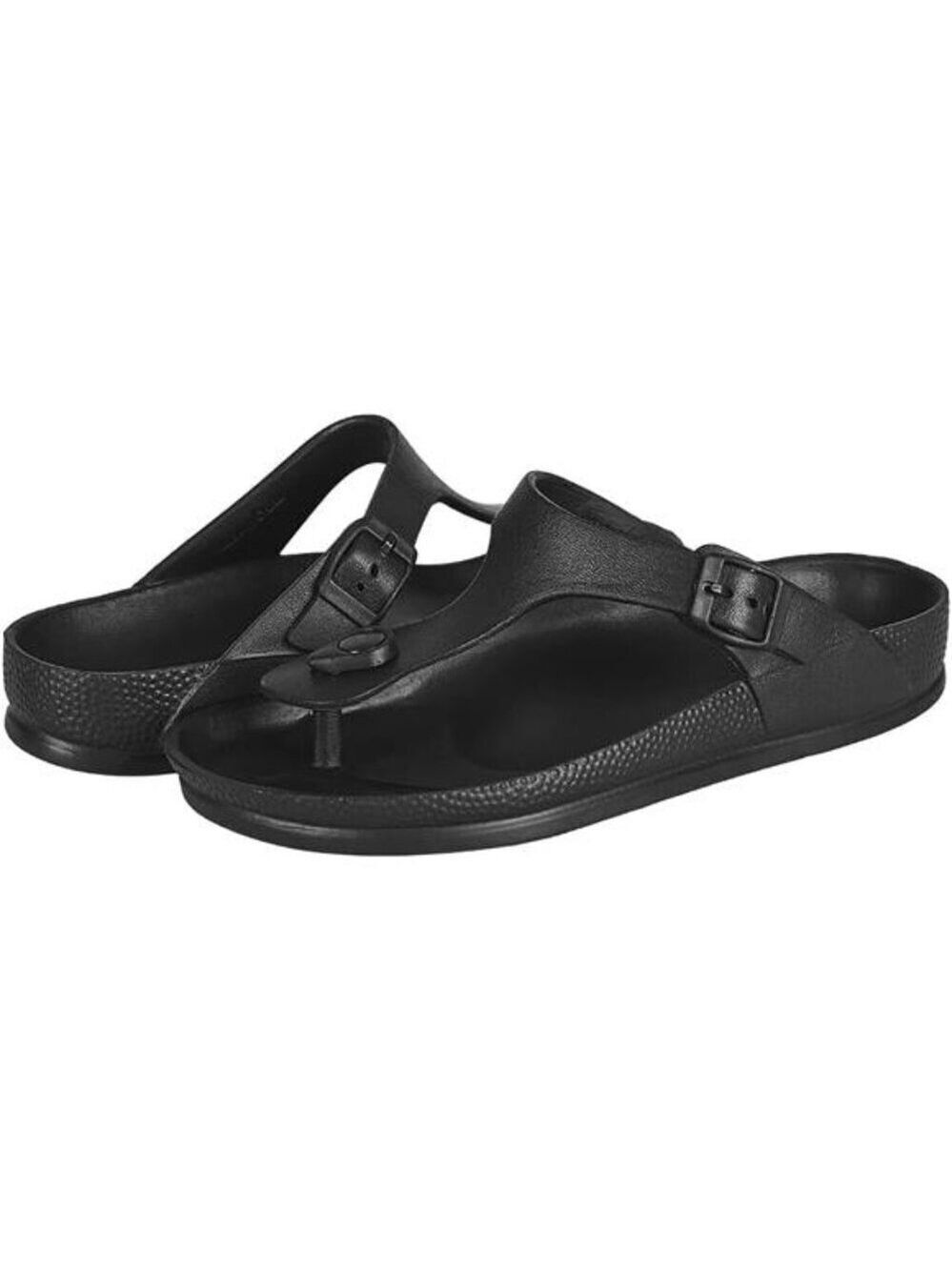 Waterproof EVA Flip Flops Adjustable Sandals Mens Womens Lightweight Beach Shoe